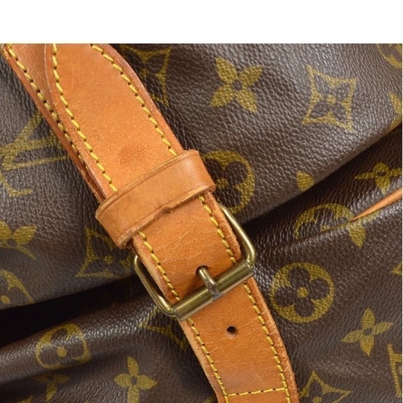 Louis Vuitton Monogram Saumur 43 Shoulder Bag 💼 AR8901 - Picture 11 of 16